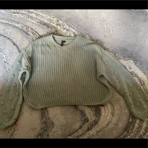 Moon and Madison Medium Mint Green Sweater